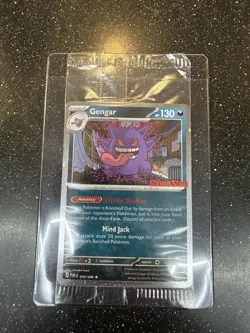 Pokemon TCG Gengar GameStop Stamped Promo - Image 1