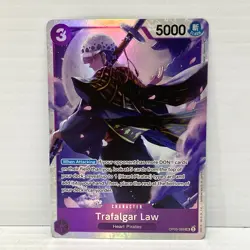 One Piece TCG Awakening Of The New Era - Trafalgar Law OP05-069 - SR NM English - Image 1