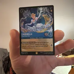 CINDERELLA Dream Come True FOIL LEGENDARY Disney LORCANA Whisperers In The Well - Image 1