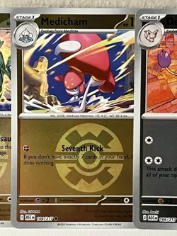Ascended Heroes Pokeball Pattern Reverse Holo Four Card Lot Pokemon TCG - Image 4