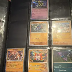 Pokemon TCG Pikachu, Eevee, Flareon, Jolteon, Houndoom Mixed Card Lot in Binder - Image 4