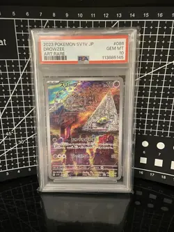 PSA 10 Drowzee AR SV1V 086/078 Art Rare Japanisch Gem Mint Pokemon TCG Card JP - Image 1