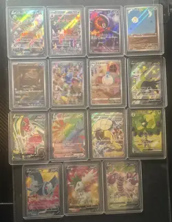 Pokemon TCG Japanese SR, AR, HR & SSR 15 Card Bundle All Near Mint - See Photos! - Image 1