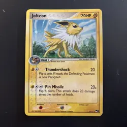 Jolteon 3/17 Holo Pop Series 3 Pokemon Card - Image 1