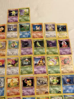 Lot of 50 Pokemon Base Set/Gym Hero Cards Non Holo Collection Vintage WotC - Image 3