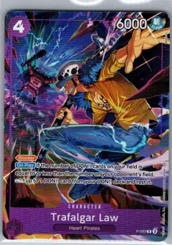 Trafalgar Law (Illustration Box Vol.6) P-093 - One Piece Card - NM - Image 1