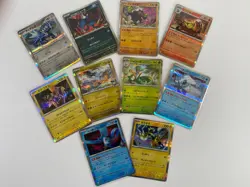 100 Pokemon Cards Bulk Lot + 10 Holo Rare Japanese Used Free Shipping - Image 1