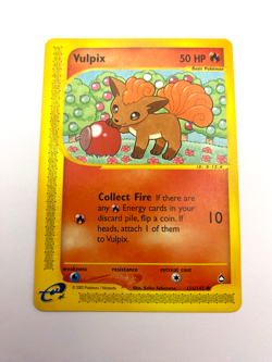 Pokemon Card - Non-Holo Vulpix 116/147 Aquapolis *EX* e-Card Common - Image 1