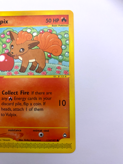 Pokemon Card - Non-Holo Vulpix 116/147 Aquapolis *EX* e-Card Common - Image 5