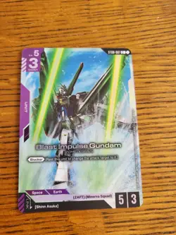Blast Impulse Gundam C+ Gundam Card Game - Destiny Ignition - Image 1