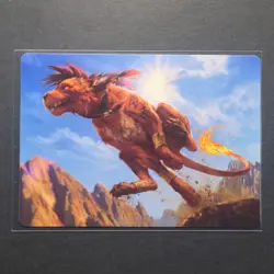 Red XIII, Proud Warrior - Art Series 30/53 - Final Fantasy MTG - Art Card - Image 1