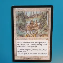 NM Crackdown Mercadian Masques Mtg Magic the Gathering - Image 1
