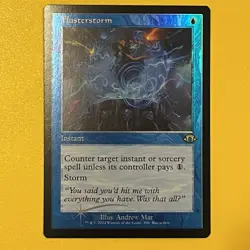 Flusterstorm | Retro Frame Foil | Buy-A-Box Promo | Magic: The Gathering - Image 1