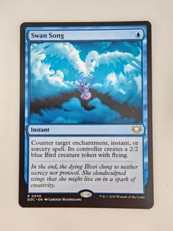 Swan Song Commander: Edge of Eternities • Regular MTG - Image 1