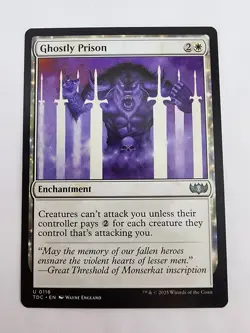 Ghostly Prison Tarkir: Dragonstorm • Regular MTG - Image 1