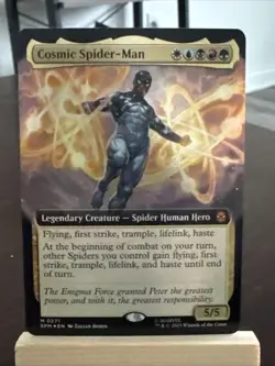 Cosmic Spider-Man (Extended Art) Marvel's Spider-Man Foil - Image 1