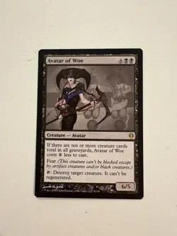 Avatar of Woe (Archenemy) - Lightly Played (LP) - Magic the Gathering - MTG - Image 1