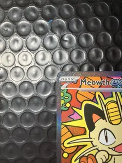 Pokemon TCG Meowth ex 121/088 Special Illustration Rare Perfect Order SIR NM - Image 2