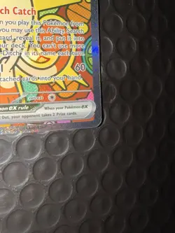 Pokemon TCG Meowth ex 121/088 Special Illustration Rare Perfect Order SIR NM - Image 4