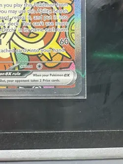 Pokemon Meowth ex Full Art Holo SIR 121/088 Perfect Order Set - Image 4