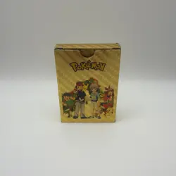 Pokemon Gold Foil Trading Card Deck 54 Cards - Image 1