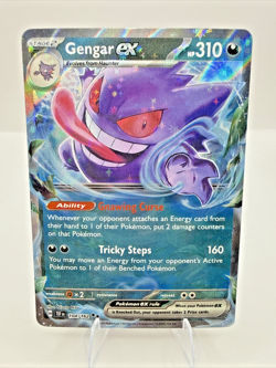 #104/162 Gengar ex Double Rare Holo - Pokemon Temporal Forces English NM - Image 1