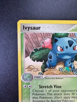 2006 POKEMON IVYSAUR EX CRYSTAL GUARDIANS - PRERELEASE 35/100 NON-HOLO - Image 2