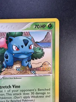 2006 POKEMON IVYSAUR EX CRYSTAL GUARDIANS - PRERELEASE 35/100 NON-HOLO - Image 3