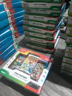 Pokemon TCG: 5 x Quantity First Partner Illustration Collection - NEW SEALED - Image 2