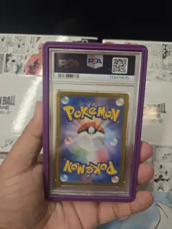 Pokemon Team Rocket's Mewtwo ex Special Art Rare SV10 125/098 PSA 10 2025 - Image 2