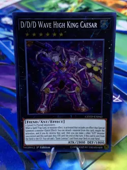 D/D/D Wave High King Caesar COTD-EN042 Code of the Duelist 1st Edition - Image 1