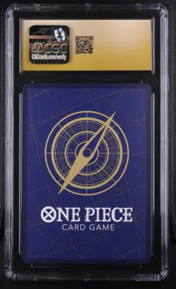 One Piece Monkey D Luffy OP05-119 2nd Anniversary Set Promo CGC PRISTINE 10 - Image 2