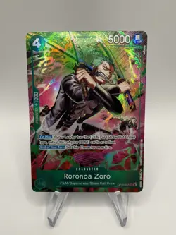 OP15 Roronoa Zoro Treasure Rare PRERELEASE NM - Image 1