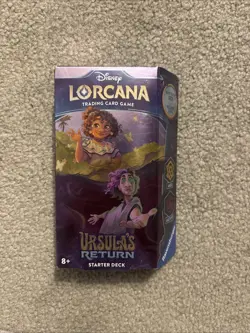 Disney Lorcana TCG: Ursula's Return Sealed Starter Deck - Amber & Amethyst - Image 1