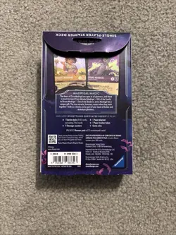Disney Lorcana TCG: Ursula's Return Sealed Starter Deck - Amber & Amethyst - Image 2