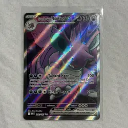 Pokemon Team Rocket’s Nidoking EX 216/182 Full Art Destined Rivals - NM - Image 1