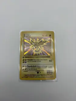 1999 1ST EDITION Pokemon Base Set Shadowless Zapdos 16/102 Holo Foil Rare - Image 2