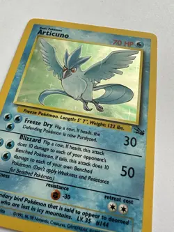 Pokemon TCG Articuno Fossil Holo 2/62 Rare Unlimited, Excellent Condition ✨ - Image 4