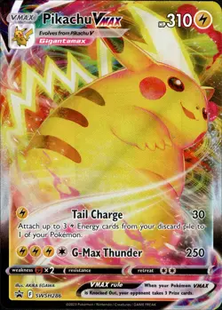 Pikachu VMAX - SWSH286 - Pokemon Promo Sword & Shield Ultra Rare Card NM - Image 1