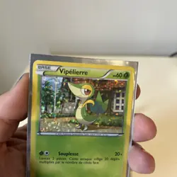 Snivy 1/12 McDonald’s FRENCH PROMO 2011 Vipelierre Pokemon Card NM Holo - Image 2