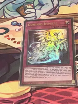 Dominus Impulse MZMU-EN126 Ultra Rare 1st Edition NM Free ship PACK FRESH! - Image 1