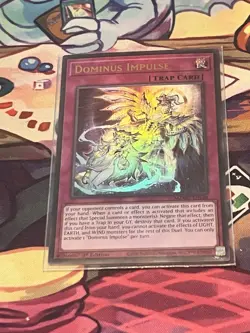 Dominus Impulse MZMU-EN126 Ultra Rare 1st Edition NM Free ship PACK FRESH! - Image 3