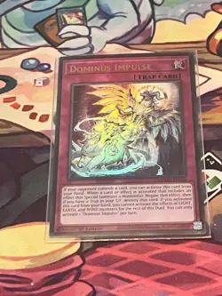 Dominus Impulse MZMU-EN126 Ultra Rare 1st Edition NM Free ship PACK FRESH! - Image 4