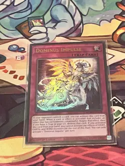 Dominus Impulse MZMU-EN126 Ultra Rare 1st Edition NM Free ship PACK FRESH! - Image 5