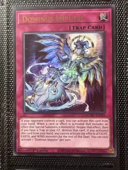 Dominus Impulse MZMU-EN126 Maze of Muertos Ultra Rare 1st Edition Near Mint - Image 1