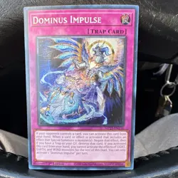 Konami Dominus Impulse 2025 Mega-Pack Prismatic Secret Rare Trap MP25-EN116 1st… - Image 1