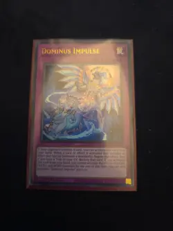 MZMU-EN126 Dominus Impulse Ultra Rare YuGiOh! NEW - Image 1