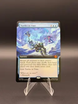 MTG TMT - Turtles in Time (Extended Art Foil) - 0263 - Mythic - Image 1