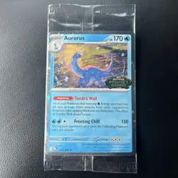 1x Pokemon Aurorus Perfect Order Promo Holo Card 024/088 Stage 2 TCG SEALED - Image 1