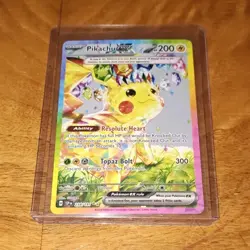Pokemon Pikachu ex Full Art Holo SV08 Surging Sparks 238/191 Card - Image 1